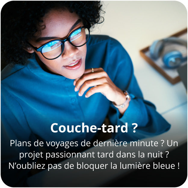 Lunettes Anti-Lumière Bleue — Édition Jour & Nuit