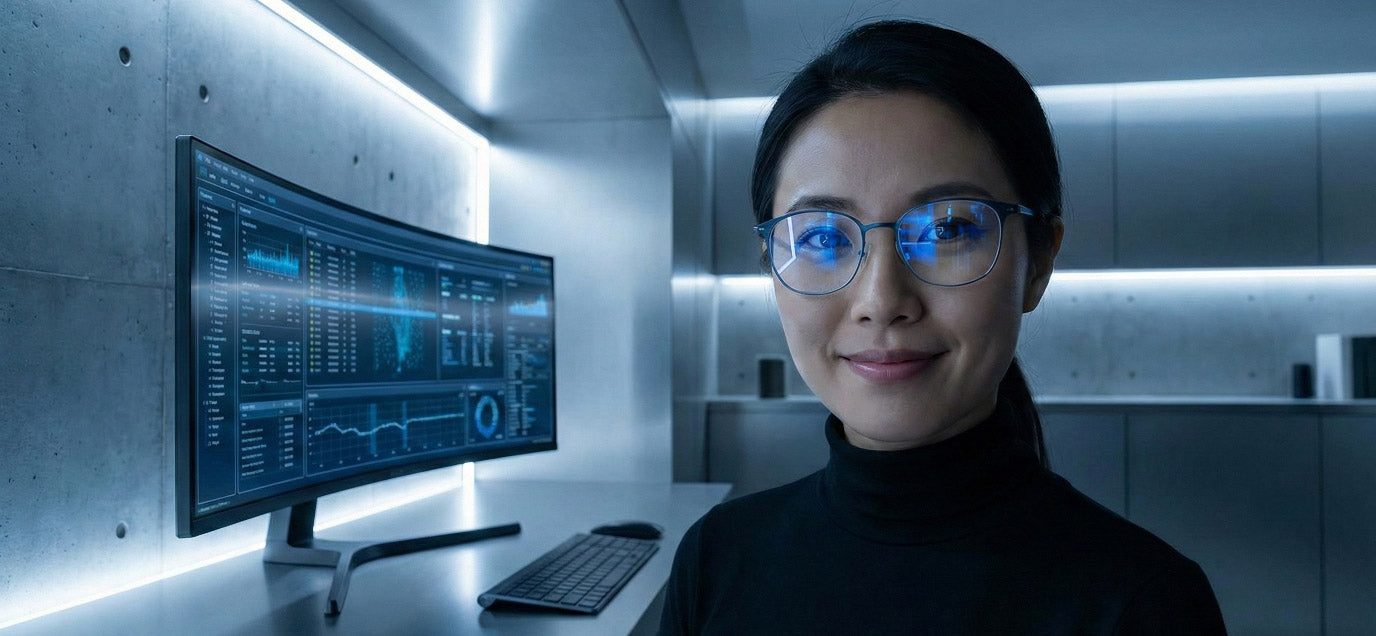Lunettes Anti-Lumière Bleue — Édition Jour & Nuit